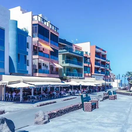 Melenara Beach Avenue Apt Shared Terrace Exterior foto